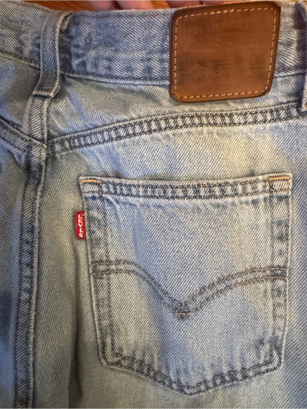 Levi’s Premium Balloon Leg Jeans Women’s Size 29 Light Wash GUC - Picture 7 of 7